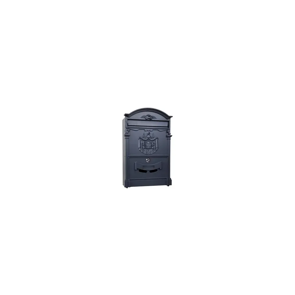 C CASSETTA POSTALE REGIA ANTRACITE 7016 25.5X9X41CM