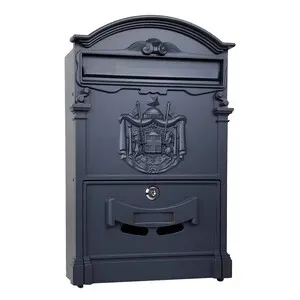 C CASSETTA POSTALE REGIA ANTRACITE 7016 25.5X9X41CM