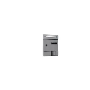 C CASSETTA POSTALE CONDOMI SILV 9006 20.5X6.5X29CM