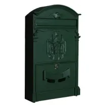 C CASSETTA POSTALE REGIA VERDE 6005 25,5X9X41CM