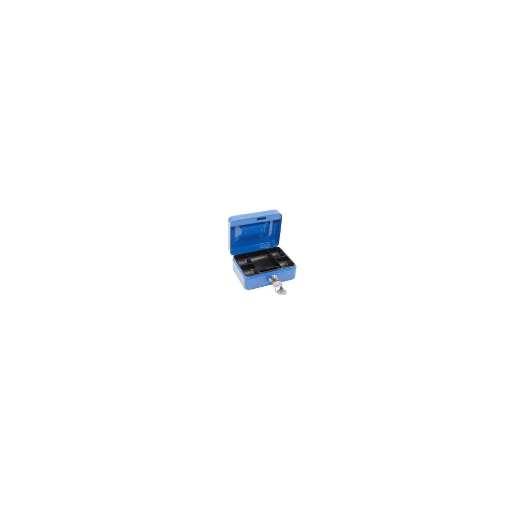 C CASSETTA PORTAVALORI BLU 5015 15.2X11.8X8CM