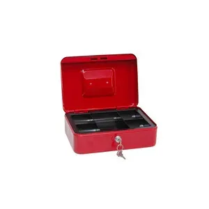C CASSETTA PORTAVALORI ROSSO 3003 25X18X9CM