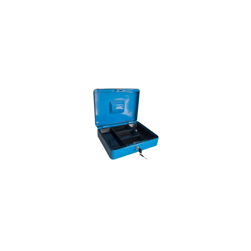 C CASSETTA PORTAVALORI BLU 5015 30X24X9CM