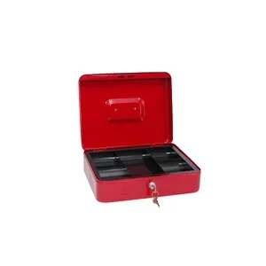 C CASSETTA PORTAVALORI ROSSO 3003 30X24X9CM