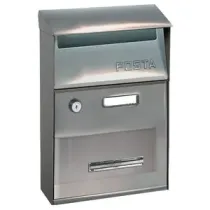 C CASSETTA POSTALE AUSTRIA INOX 304 21.5X10.5X32CM