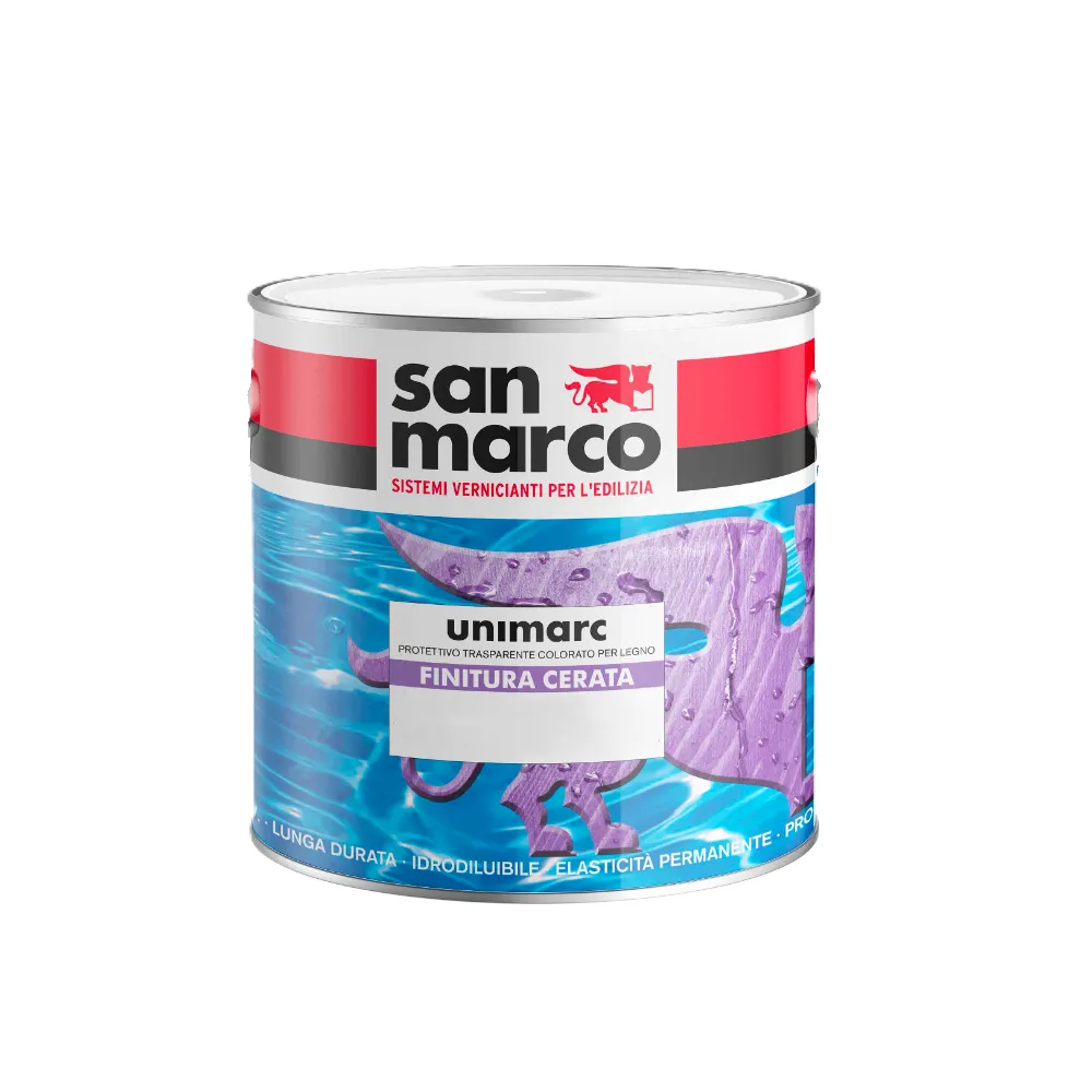 UNIMARC FINITURA CERATO INCOLORE 2,5LT UNIMARC FINITURA CERATO INCOLORE 2,5LT