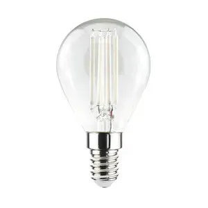 LAMPADINA LED SFERA WHITE STICK  4,5W E14 470LM 3000K (10,0 pz)