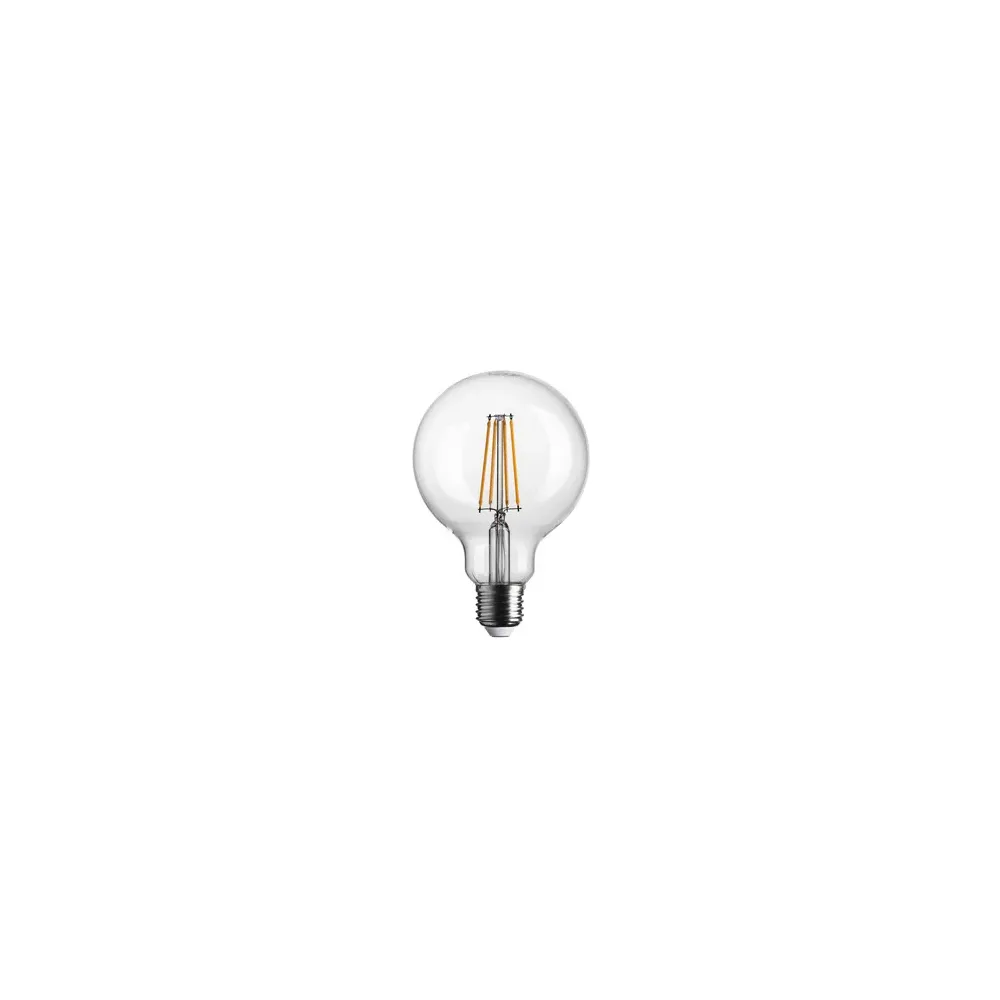 LAMPADINA LED GLOBO  95 STICK  8,5W E27 2700K (5,0 pz)