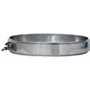 C FASCETTA DI BLOCCAGGIO INOX DOP PARETE D30CM