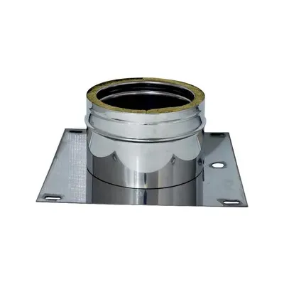 C PIASTRA DI BASE INOX DOP PARETE D 20/25 CM