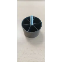 R PIEDINO X POLTRONA RECLINER SOFT DUE MOTORI TESSUTO GRIGIO