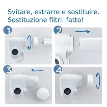 SISTEMA FILTRANTE PER RUBINETTO 'ON TAP PRO V-MF' con display LCD