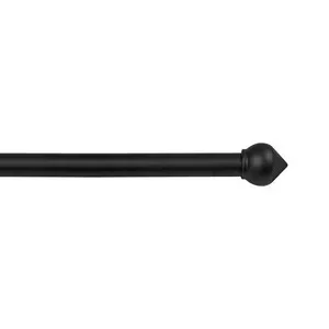 BASTONE METALLO D 20/19 120/210CM BULBO NERO (6,0 PZ)