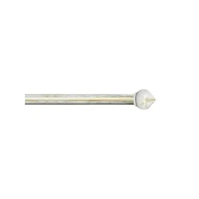BASTONE METALLO D 20/19 120/210CM BULBO AVOR/ORO (6,0 PZ)