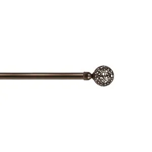 BASTONE METALLO D 20/17 120/210CM RICAMO BRONZO (6,0 PZ)