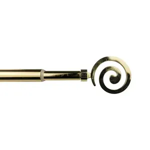 BASTONE METALLO D 12/9  70/120CM SPIRALE ORO (6,0 PZ)