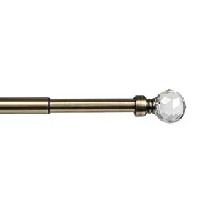 BASTONE METALLO D 20/19 120/210CM LUCE ORO ANTICO (6,0 PZ)