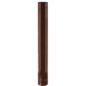 TUBO PORCELLANATO D 15 X H 100CM MARRONE CLASSIC