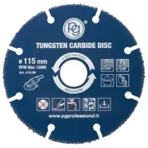POGGI DISCO PER LEGNO TUNGSTENO D 115MM FORO 22,2