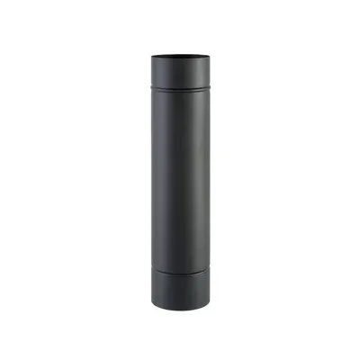TUBO PORCELLANATO D 13 X H  50CM NERO OPACO CLASSIC (6,0 PZ)