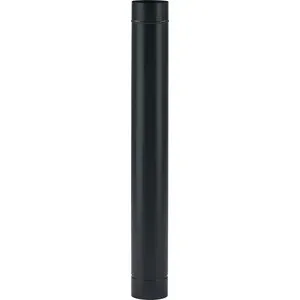 TUBO PORCELLANATO D 15 X H 100CM NERO OPACO CLASSIC