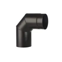 CURVA PORCELLANATA 90 D 13CM NERO OPACO TOP