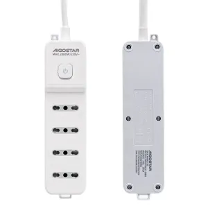 MULTIPRESA 4 VIE C/INTERRUTT 16A 1.5M