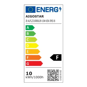 FLOOD LIGHT LED DA CANTIERE 10W 6500W CON CAVO 1.8M