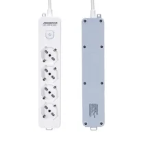 MULTIPRESA 4 VIE C/INTERRUTTORE 16A 5M 1.0MM BIANCFA E GRIGI MULTIPRESA 4 VIE C/INTERRUTTORE 16A 5M 1.0MM BIANCFA E GRIGI