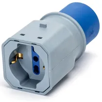 ADATTATORE IND. ITALIANO IEC309 3 SPINE A P40