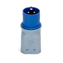 ADATTATORE IND. ITALIANO IEC309 3 SPINE A P40 ADATTATORE IND. ITALIANO IEC309 3 SPINE A P40