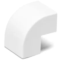 CONNETT. ANG. EST. P/CANALINE QUAD. PVC BIAN, 15X10MM 4PZ