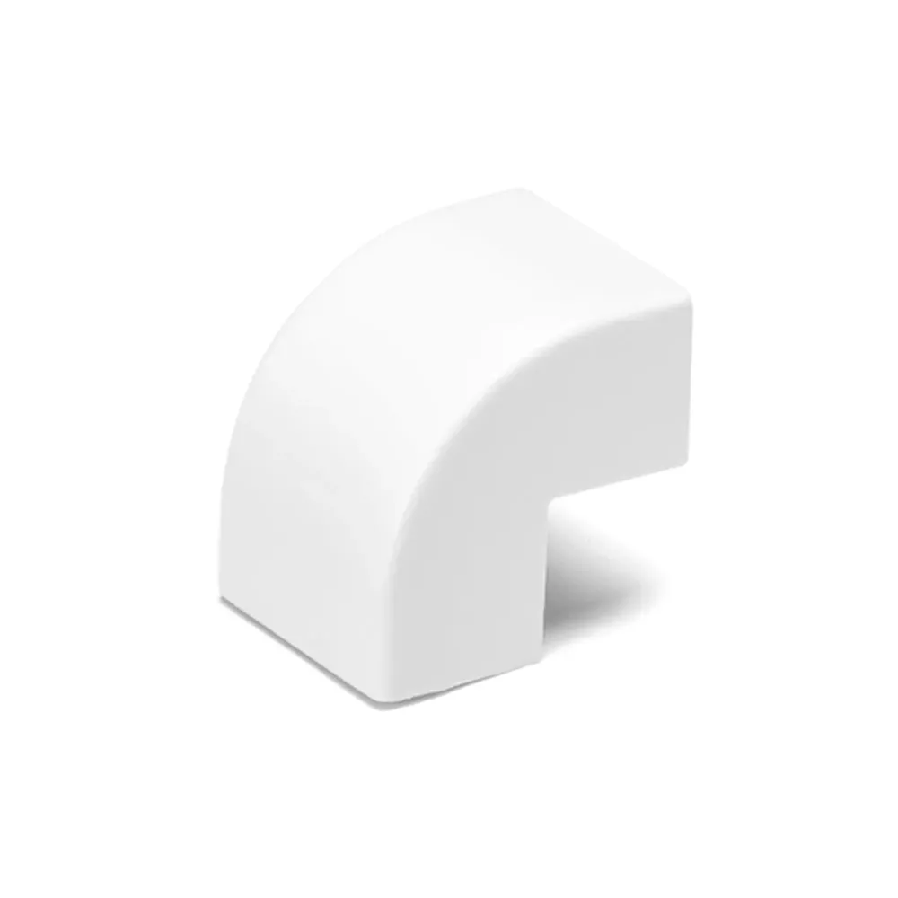 CONNETT. ANG. EST. P/CANALINE QUAD. PVC BIAN, 15X10MM 4PZ CONNETT. ANG. EST. P/CANALINE QUAD. PVC BIAN, 15X10MM 4PZ