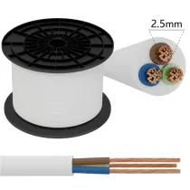 CAVO H05VV-P 3G2.5MM 50M BIANCO