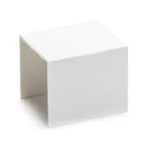 CONNETTORE DRITTO PER CANALINE QUADRATE PVC 40X40MM 4PZ