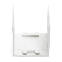 CONNETTORE DRITTO PER CANALINE QUADRATE PVC 40X40MM 4PZ