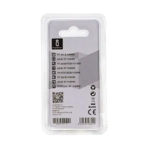 CONNETTORE TV FEMMINA 2PZ BIANCO