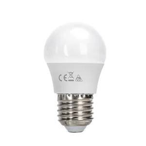 LAMPADINA LED G45 E27 6W 6500K 5 PZ