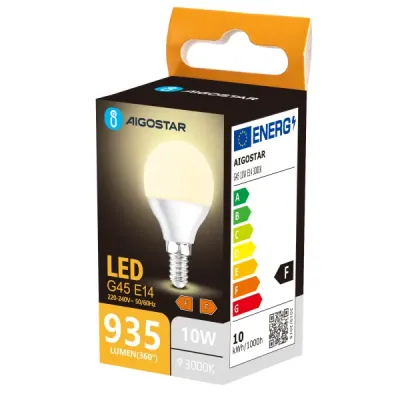 LAMPADINE LED G45 E14 10W 3000K