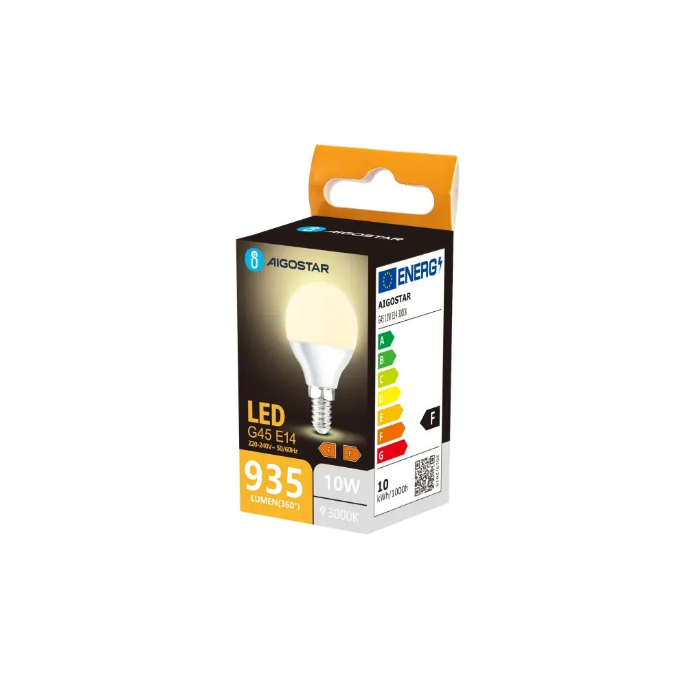 LAMPADINE LED G45 E14 10W 3000K LAMPADINE LED G45 E14 10W 3000K
