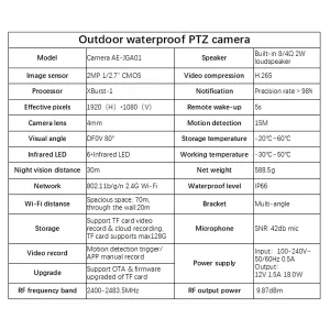 TELECAMERA BLACK EYE PTZ DOME SMART IMPERMEABILE