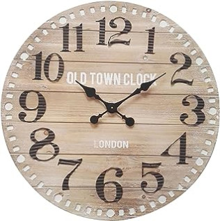 LARGE MDF WOODEN WALL CLOCK...