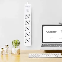 MULTIPRESA 5 VIE C/INTERRUTTORE 16A 5M