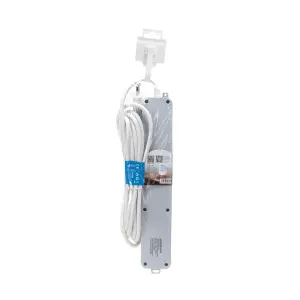 MULTIPRESA 5 VIE C/INTERRUTTORE 16A 5M