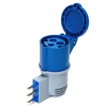 ADATTATORE INDUSTRIALE ITALIANO S17 SPINA P A IEC309
