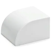 TAPPO DI CHIUSURA P/CANALINA QUADR. PVC BIANCO 60X40MM 4PA