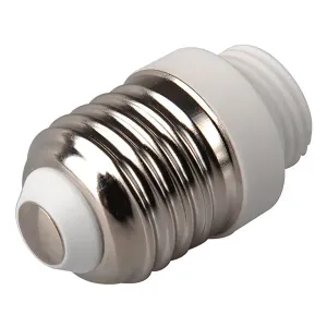 ADATTATORE DA E27 A GU9 BIANCO