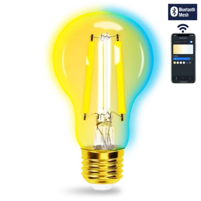 LAMPADINA FILAM. SMART BLUETOOTH MESH A60 6W CCT