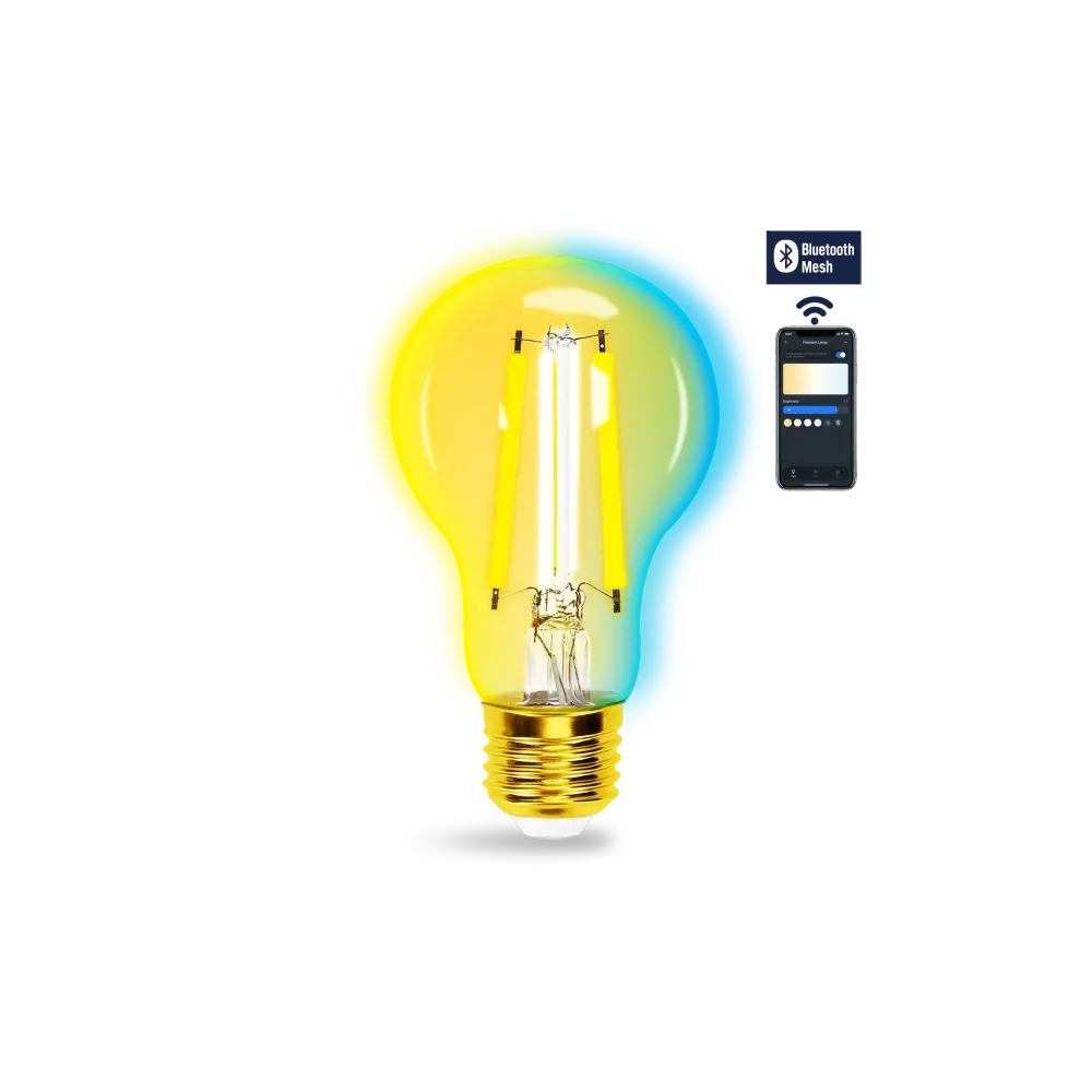 LAMPADINA FILAM. SMART BLUETOOTH MESH A60 6W CCT LAMPADINA FILAM. SMART BLUETOOTH MESH A60 6W CCT