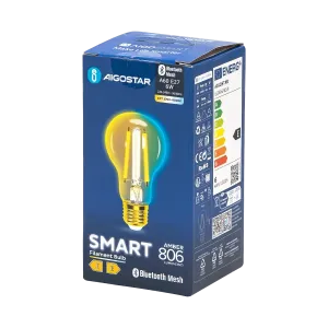 LAMPADINA FILAM. SMART BLUETOOTH MESH A60 6W CCT